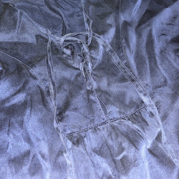 Vintage Victoria's Secret Gold Label Navy Blue Night Dress size Small - Picture 2 of 8